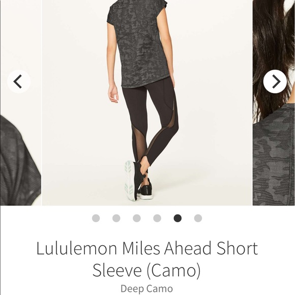 Lululemon Miles Ahead Shirt - Picture 2 of 2
